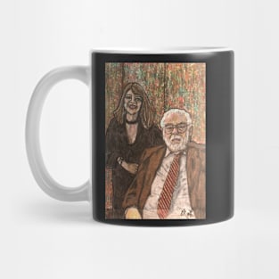 Father and daughter portrait Mug